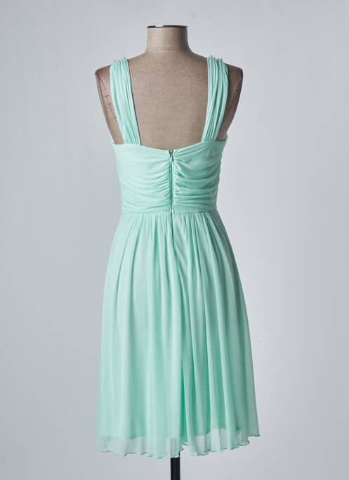 Robe mi-longue vert FASHION NEW YORK pour femme