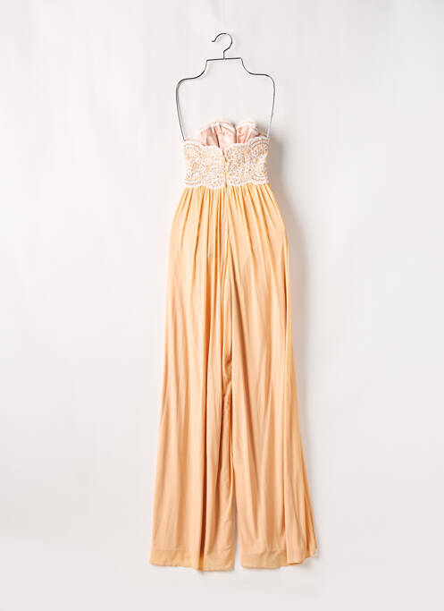 Combi-pantalon coupe fluide sans manche beige FOREVER UNIQUE femme
