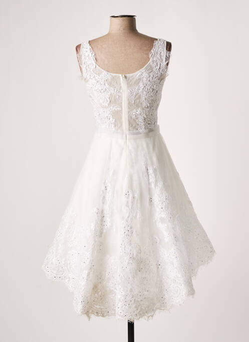 Robe mi-longue blanc CORIZZI pour femme