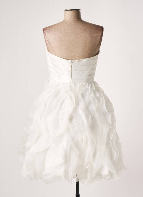 Robe mi-longue blanc NANA COUTURE pour femme