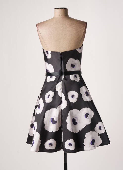 Robe mi-longue noir FASHION NEW YORK pour femme