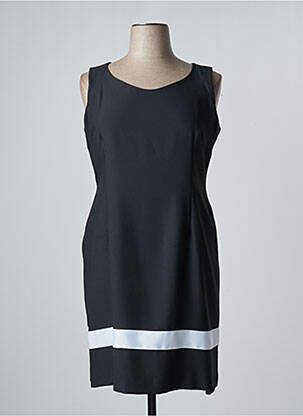 Robe mi-longue sans manche sans manche noir MATILDE CANO femme