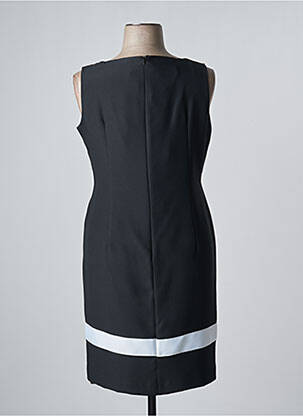 Robe mi-longue sans manche sans manche noir MATILDE CANO femme