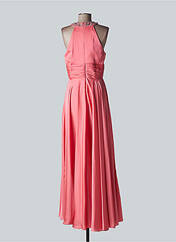 Robe longue rose FASHION NEW YORK pour femme seconde vue