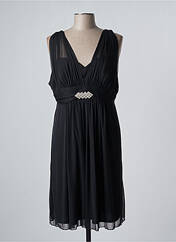 Robe mi-longue noir FASHION NEW YORK pour femme seconde vue