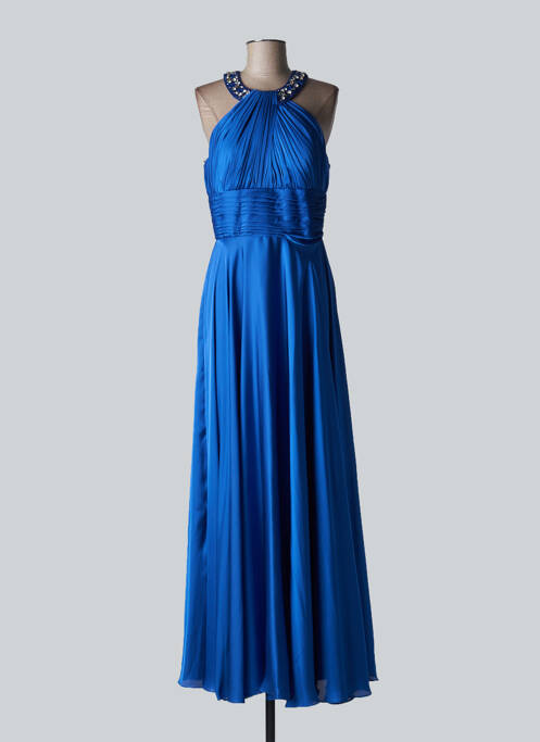 Robe longue bleu FASHION NEW YORK pour femme