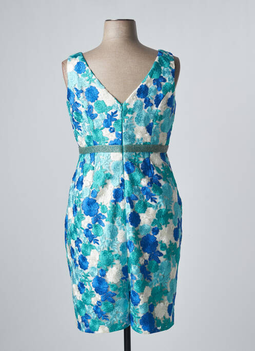 Robe mi-longue bleu SONIA PENA pour femme