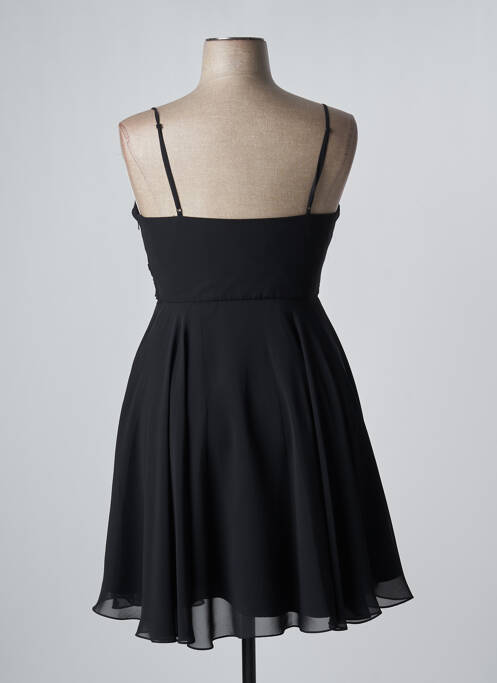 Robe mi-longue noir FASHION NEW YORK femme