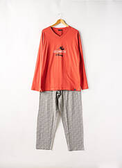 Pyjama orange ARTHUR pour homme seconde vue