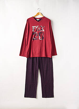 Pyjama rouge ARTHUR pour homme