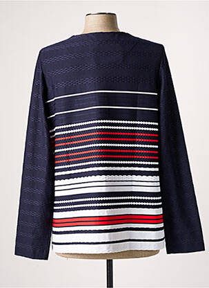 Veste casual col rond bleu SOMMERMANN femme