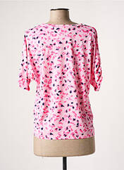 T-shirt rose MARBLE pour femme seconde vue