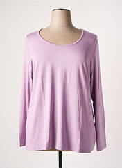 T-shirt violet BETTY BARCLAY pour femme seconde vue