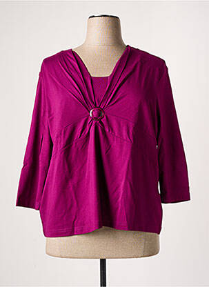 T-shirt violet GERRY WEBER pour femme