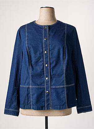 Veste en jean bleu FRANK WALDER pour femme
