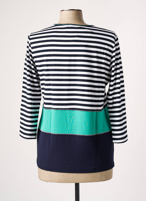 T-shirt bleu KARTING pour femme