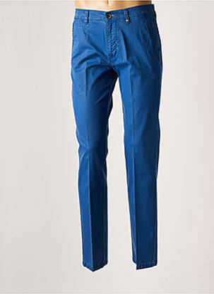 Pantalon chino bleu BLUE SIDE pour homme