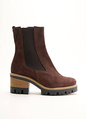 Bottines/Boots marron ROSEWOOD pour femme