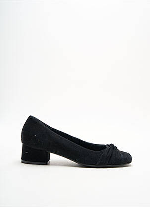 Ballerines carré talon plat jusqu'à 3cm noir REQINS femme