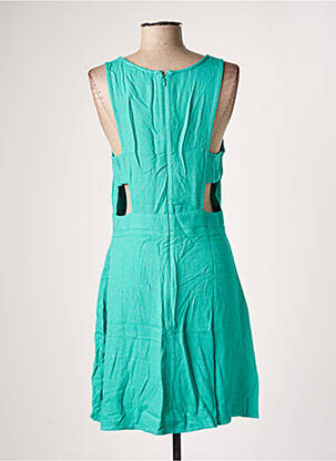 Robe mi-longue sans manche sans manche vert VILA femme