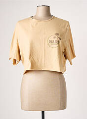T-shirt beige ONLY pour femme seconde vue