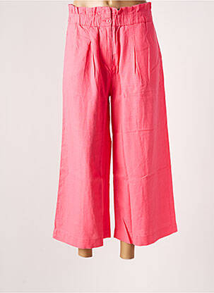 Pantalon 7/8 taille élastique taille normale rose ONLY femme
