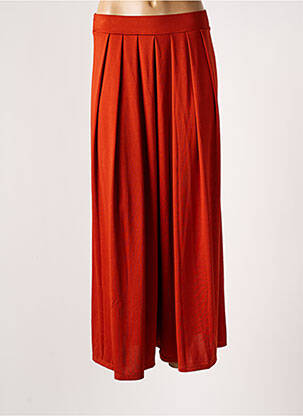 Pantalon 7/8 stretch taille normale orange OSANNA CREAZIONE femme