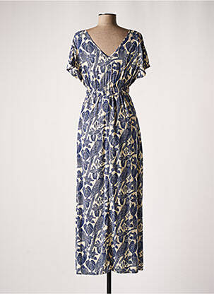 Robe maternité doublure bleu POMKIN femme