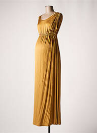 Robe maternité col rond or POMKIN femme