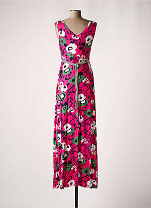 Robe maternité stretch rose POMKIN femme