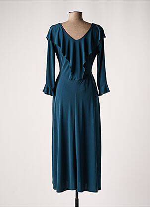 Robe maternité stretch bleu POMKIN femme