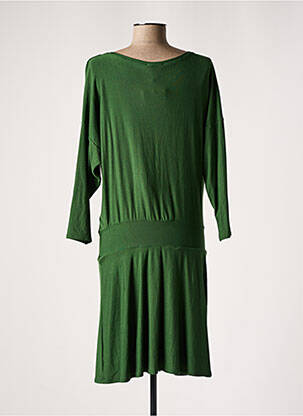 Robe maternité stretch vert POMKIN femme