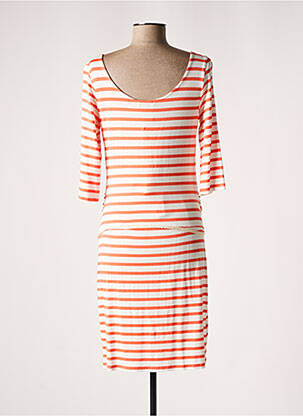 Robe maternité stretch orange BALLOON femme