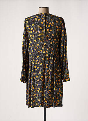Robe maternité col rond noir POMKIN femme