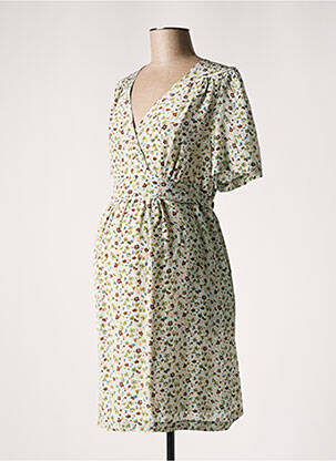 Robe maternité doublure vert BALLOON femme