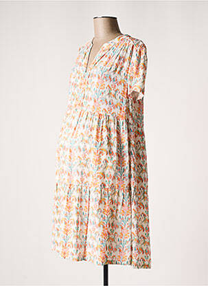 Robe maternité doublure orange BALLOON femme