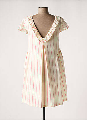 Robe maternité tissage jersey beige BALLOON femme