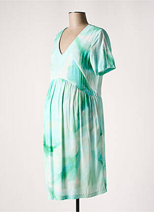 Robe maternité doublure bleu POMKIN femme