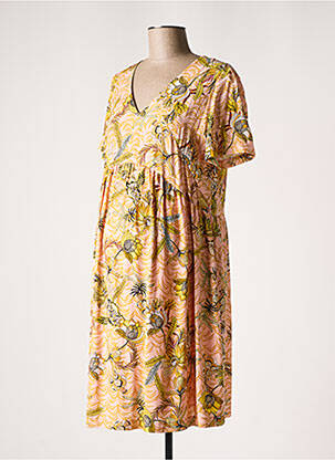 Robe maternité doublure rose POMKIN femme