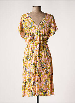 Robe maternité doublure rose POMKIN femme