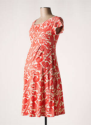Robe maternité stretch rouge POMKIN femme