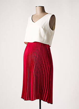 Robe maternité doublure rouge POMKIN femme
