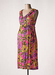 Robe maternité sans manche rose POMKIN femme