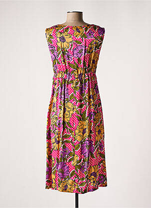 Robe maternité doublure rose POMKIN femme