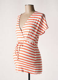 T-shirt / top maternité coupe cintrée orange BALLOON femme
