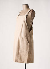 Robe maternité beige BALLOON pour femme seconde vue