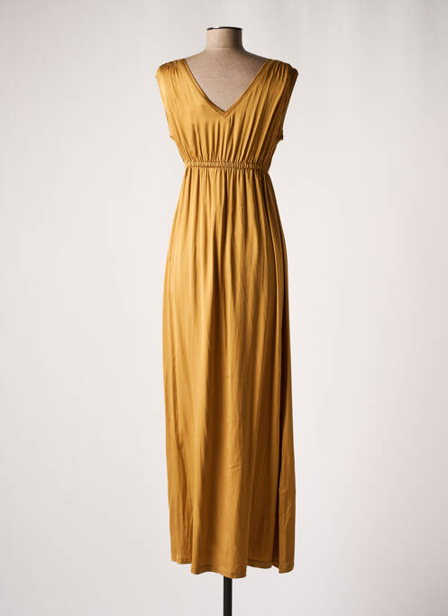 Robe maternité col rond or POMKIN femme