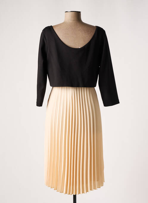 Robe maternité col v beige POMKIN femme