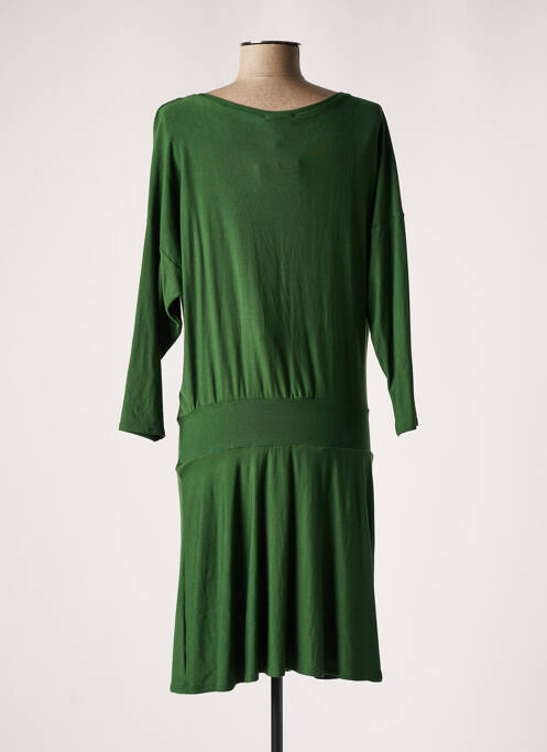 Robe maternité stretch vert POMKIN femme