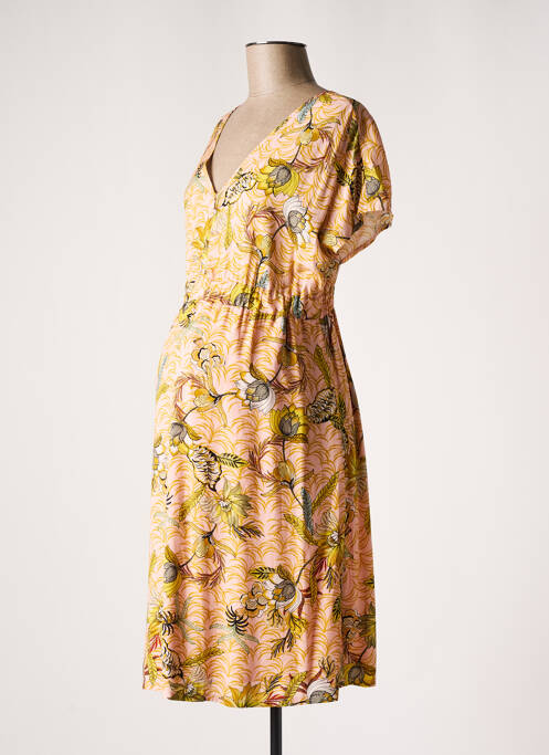 Robe maternité doublure rose POMKIN femme